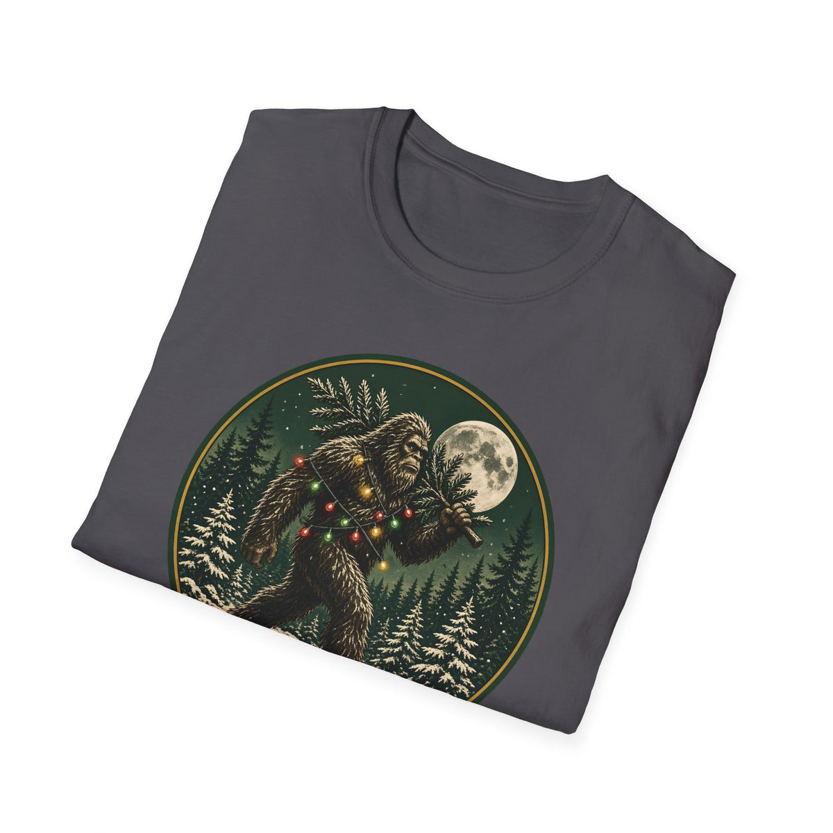 Deck The Woods Sasquatch Tee