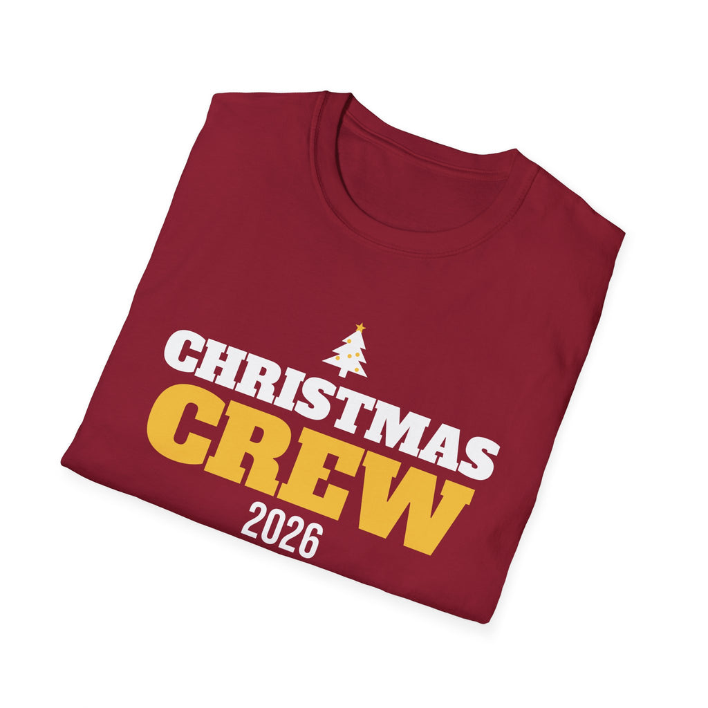 Christmas Crew 2026 Family Matching T-Shirt Holiday Group Photo Tee – Gifted Porch