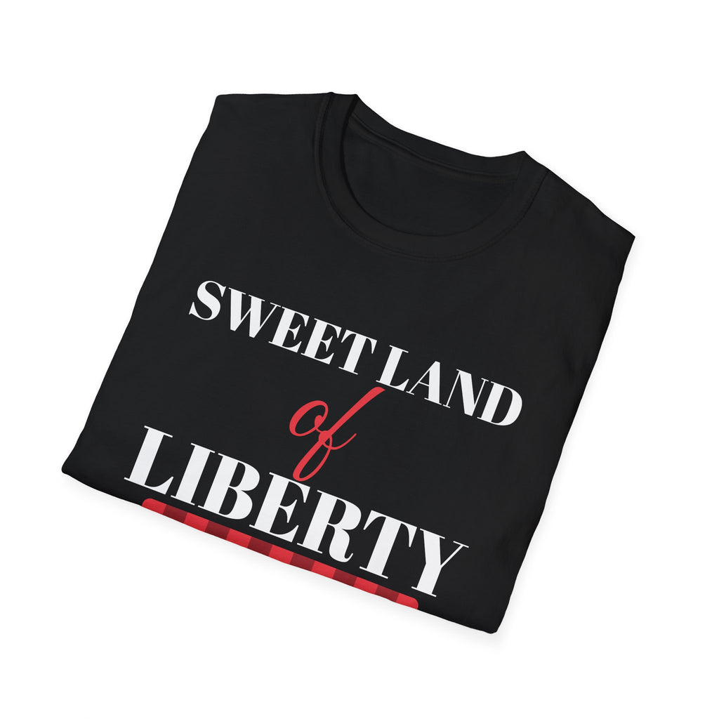 Sweet Land Of Liberty Vintage Patriotic T-Shirt – Gifted Porch, view 8