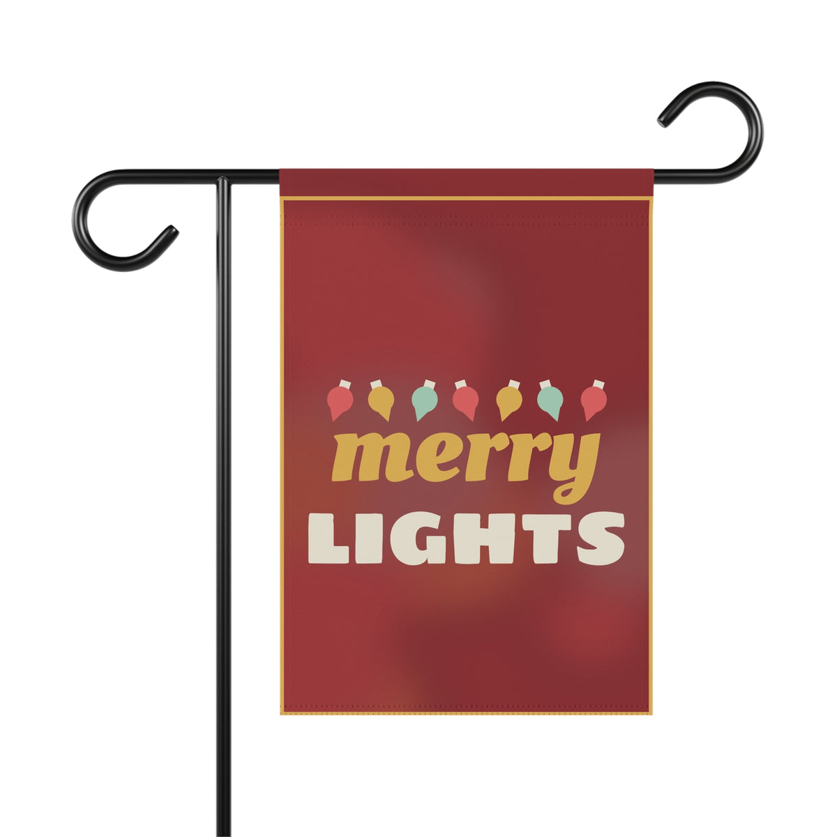 Merry Lights Garden Flag