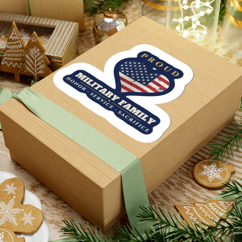 Proud Military Family Sticker