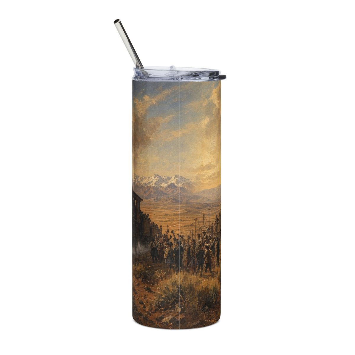 Golden Spike 1869 Railroad 20oz Tumbler