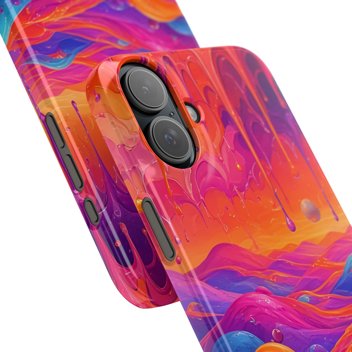 Melting Sunset Abstract Phone Case