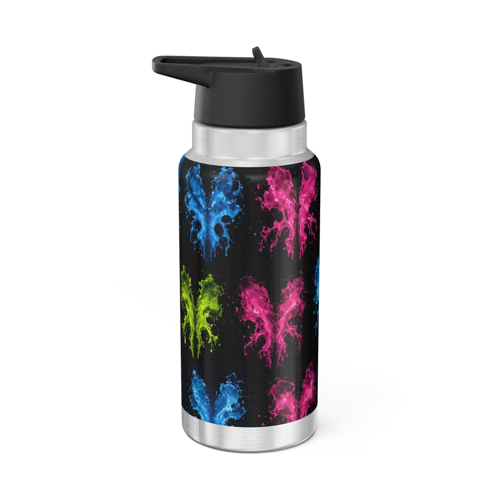Neon Inkblots 32oz Tumbler