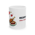 Respawning After Christmas Dinner Mug
