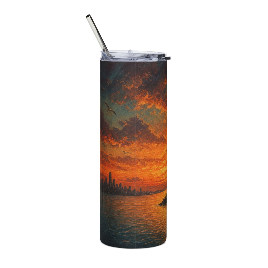 Statue of Liberty Sunset 20oz Tumbler