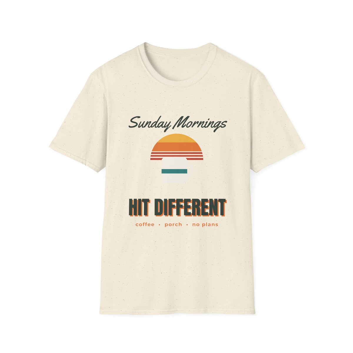 Sunday Mornings Hit Different Tee