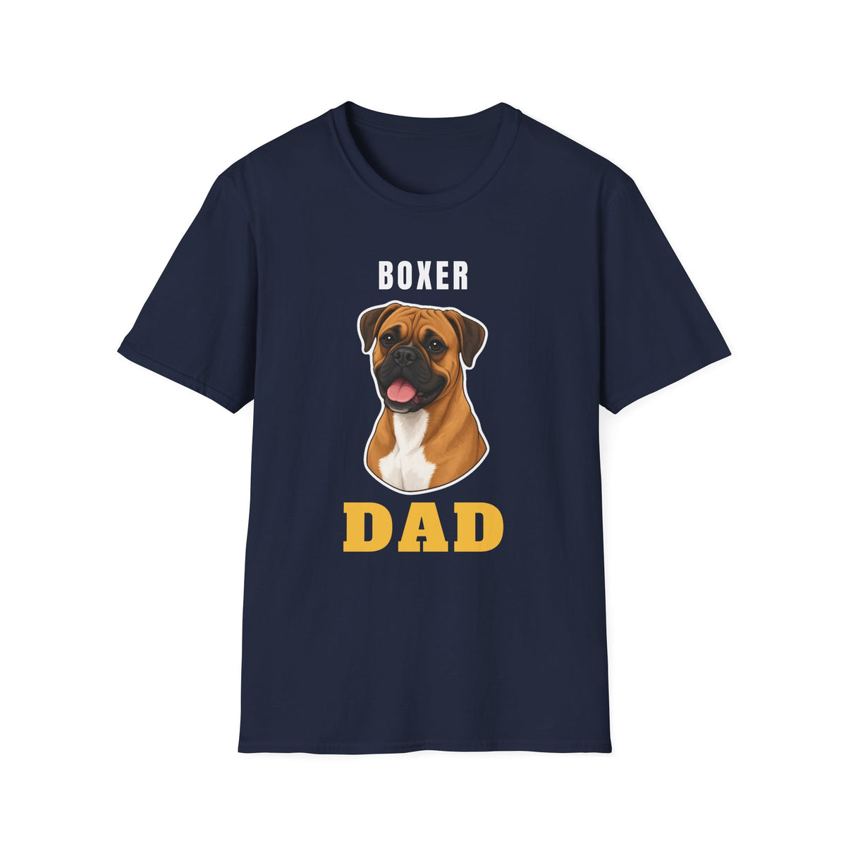 Boxer Dog Dad Shirt – Gifted Porch, view 3