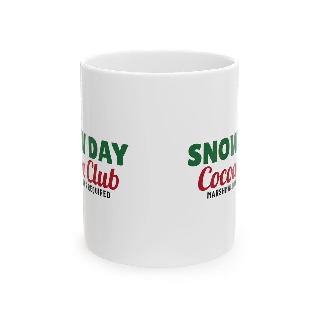 Snow Day Cocoa Club Christmas Mug Winter Kids Family Gift – Gifted Porch, view 2