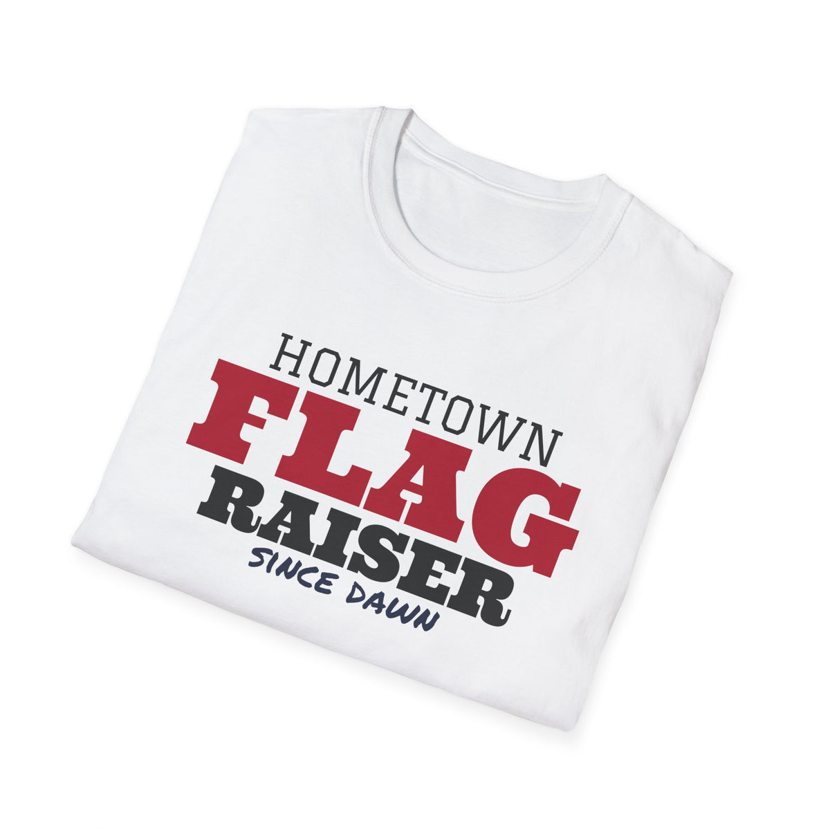 Hometown Flag Raiser Patriotic T-Shirt – Gifted Porch, view 5