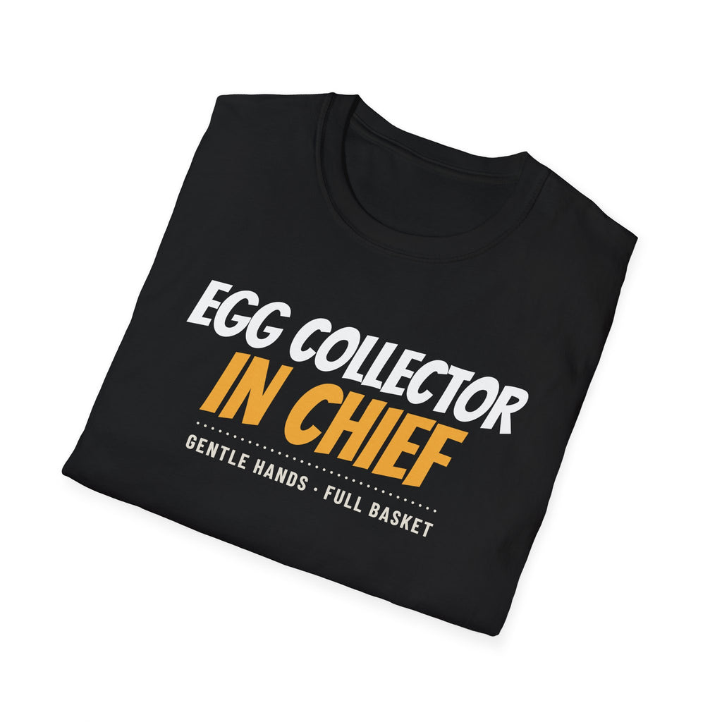 Egg Collector In Chief Funny Chicken T-Shirt – Gifted Porch, view 8
