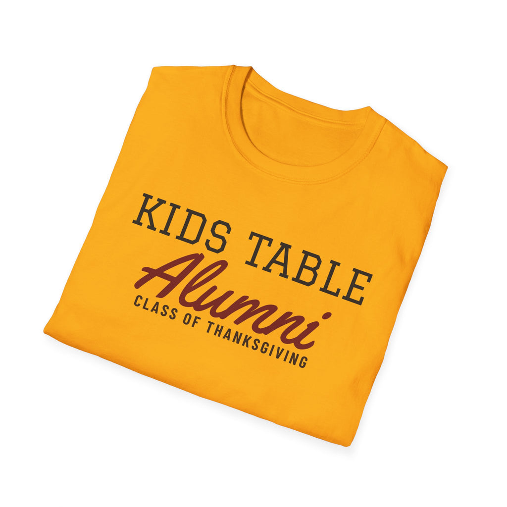 Kids Table Alumni Funny Thanksgiving T-Shirt – Gifted Porch, view 15