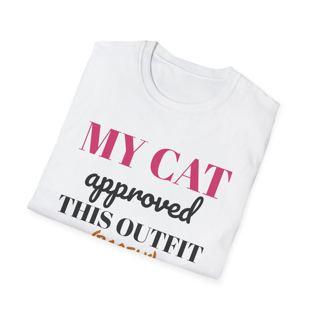 My Cat Approved This Outfit Funny Cat T-Shirt – Gifted Porch, view 5