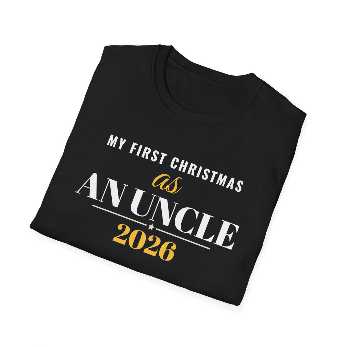 First Christmas As An Uncle 2026 T-Shirt – Gifted Porch, view 10