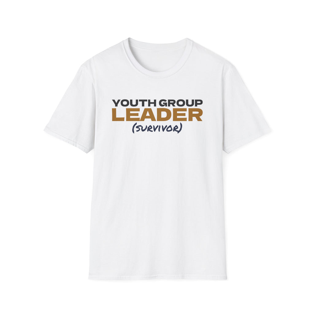 Youth Group Leader Survivor Funny Christian T-Shirt – Gifted Porch, view 1