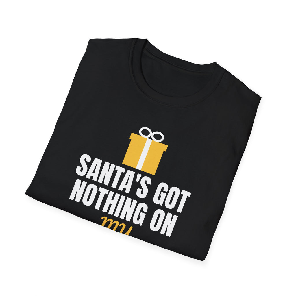 Santa's Got Nothing On My Delivery Route Christmas T-Shirt – Gifted Porch, view 10