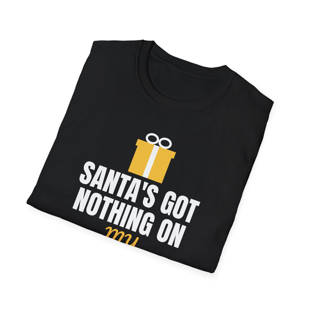 Santa's Got Nothing On My Delivery Route Christmas T-Shirt – Gifted Porch, view 10