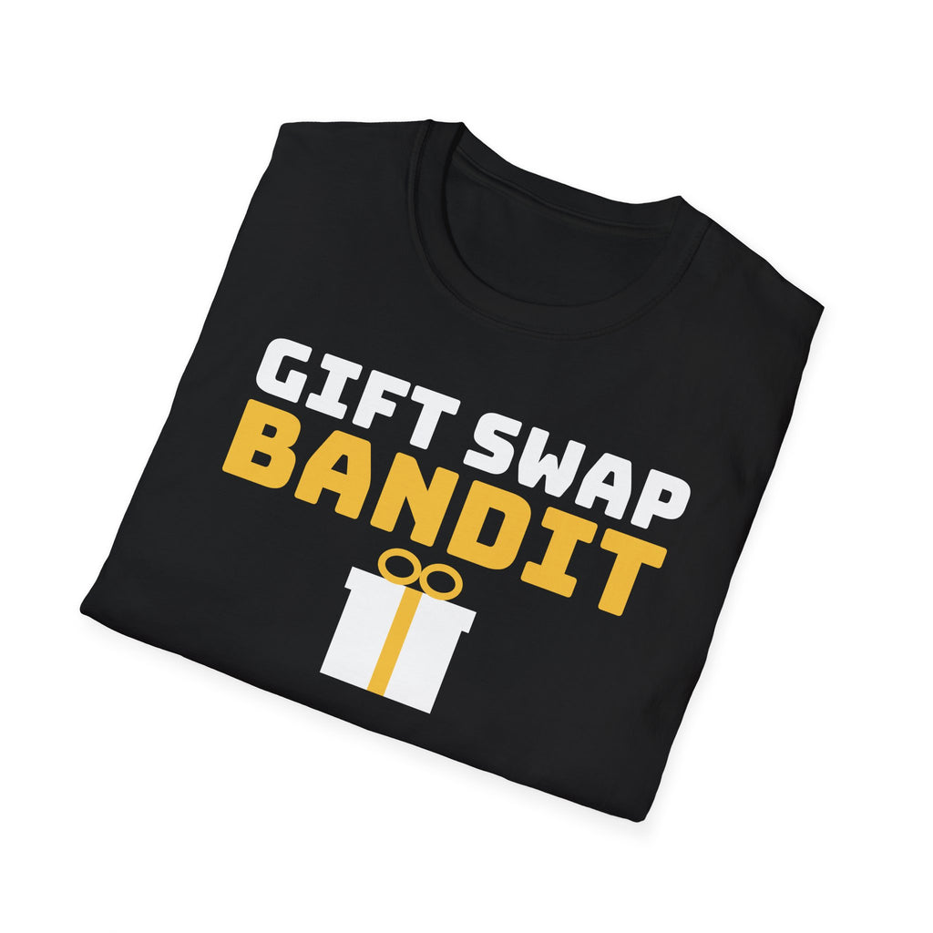 Gift Swap Bandit Funny Christmas Gift Exchange T-Shirt – Gifted Porch, view 10