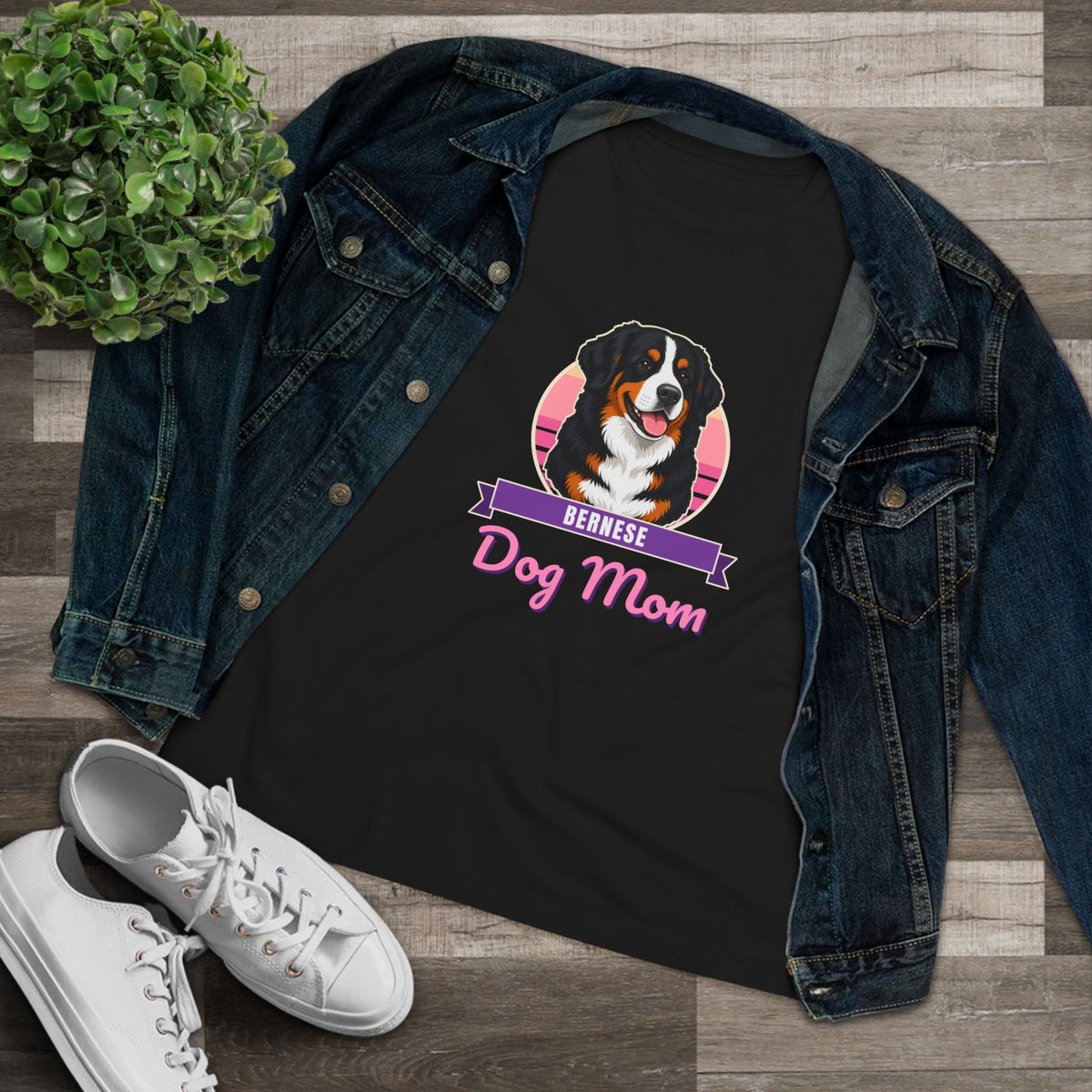 Bernese Mountain Dog Mom Women's Tee