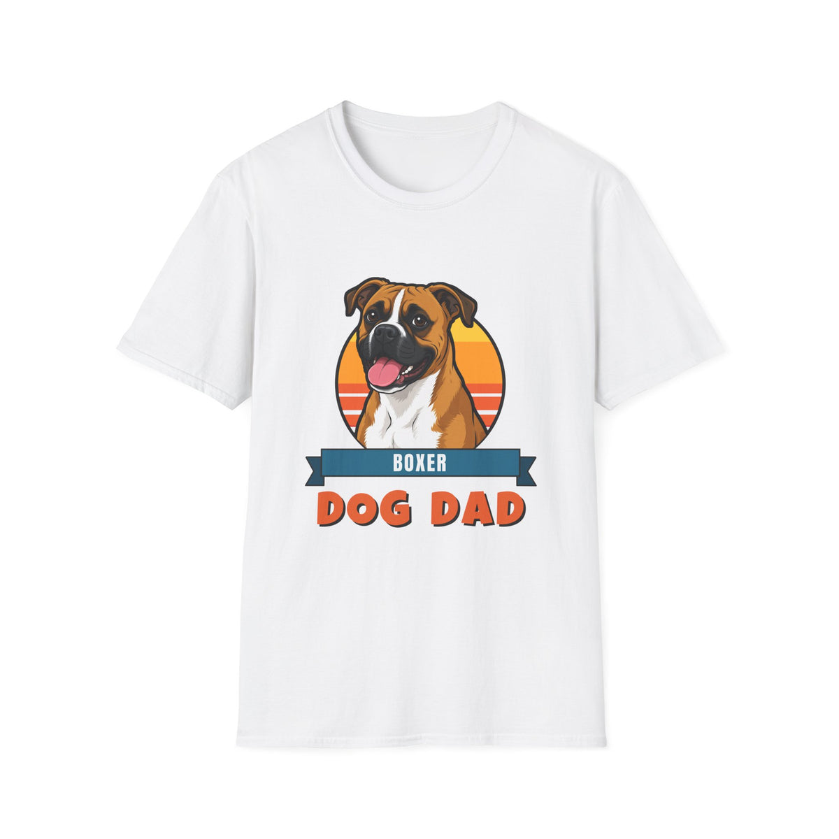 Boxer Dog Dad Shirt