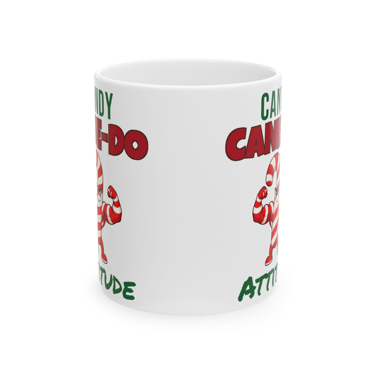 Candy Cane-Do Attitude Mug