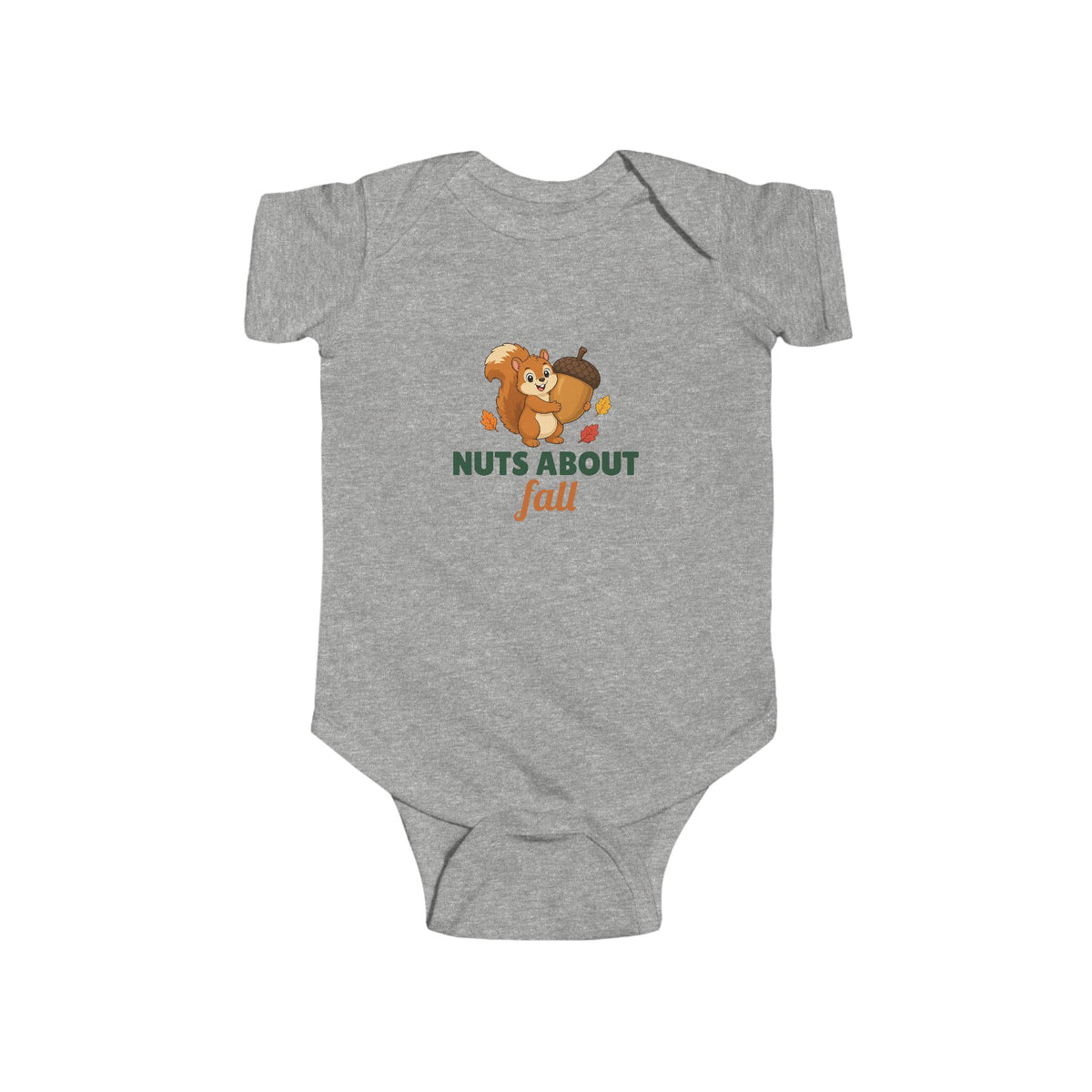 Nuts About Fall Onesie / Baby Bodysuit