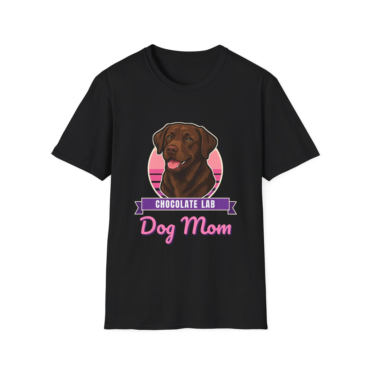 Chocolate Lab Dog Mom Shirt