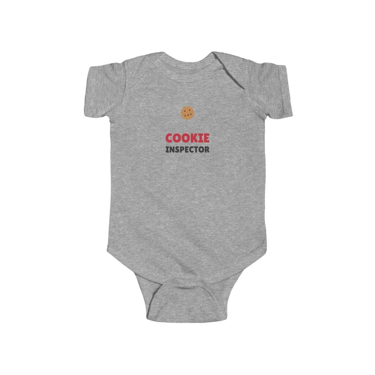 Cookie Inspector Christmas Baby Onesie – Baby's First Christmas gift, photo 2