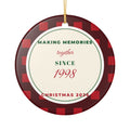 Our Christmas Tradition Since Personalized Ornament 2026 – Gifted Porch, view 2