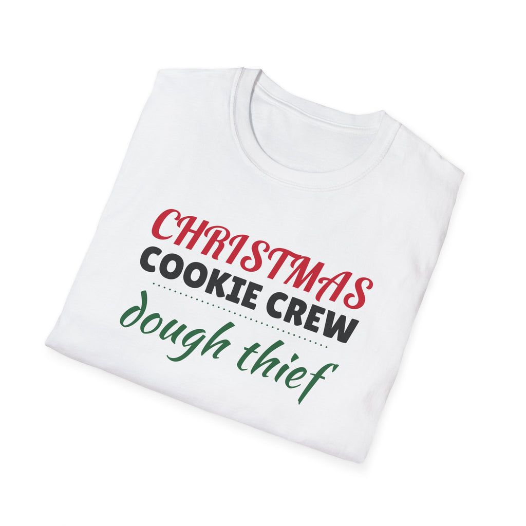 Christmas Cookie Crew Dough Thief Matching Family T-Shirt – Gifted Porch, view 7
