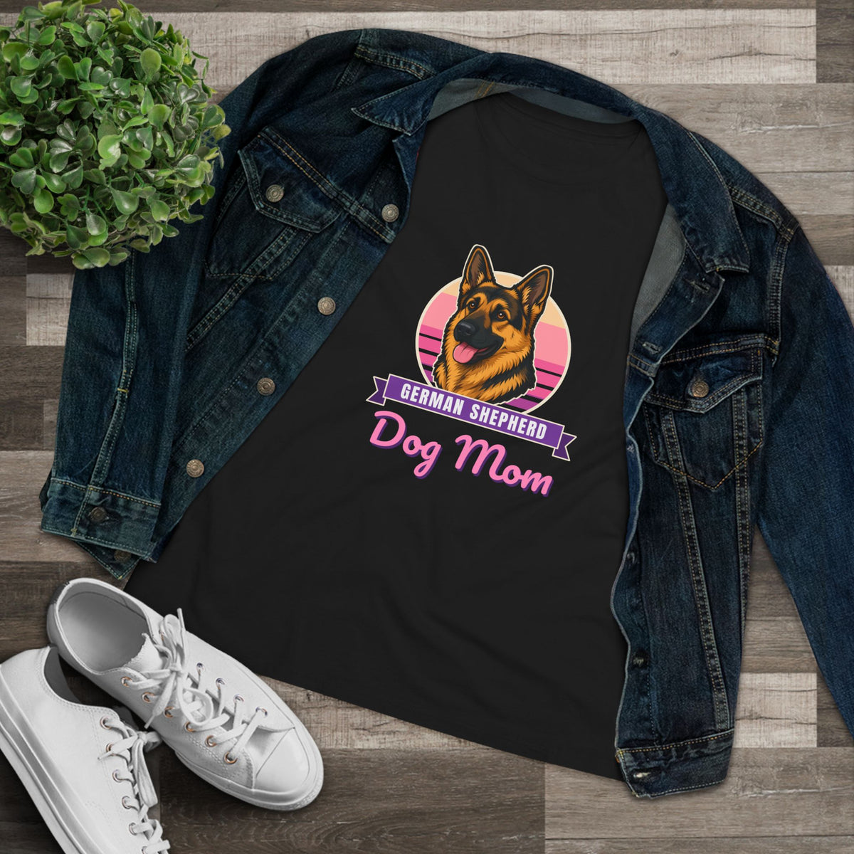 German Shepherd Dog Mom Women's Tee