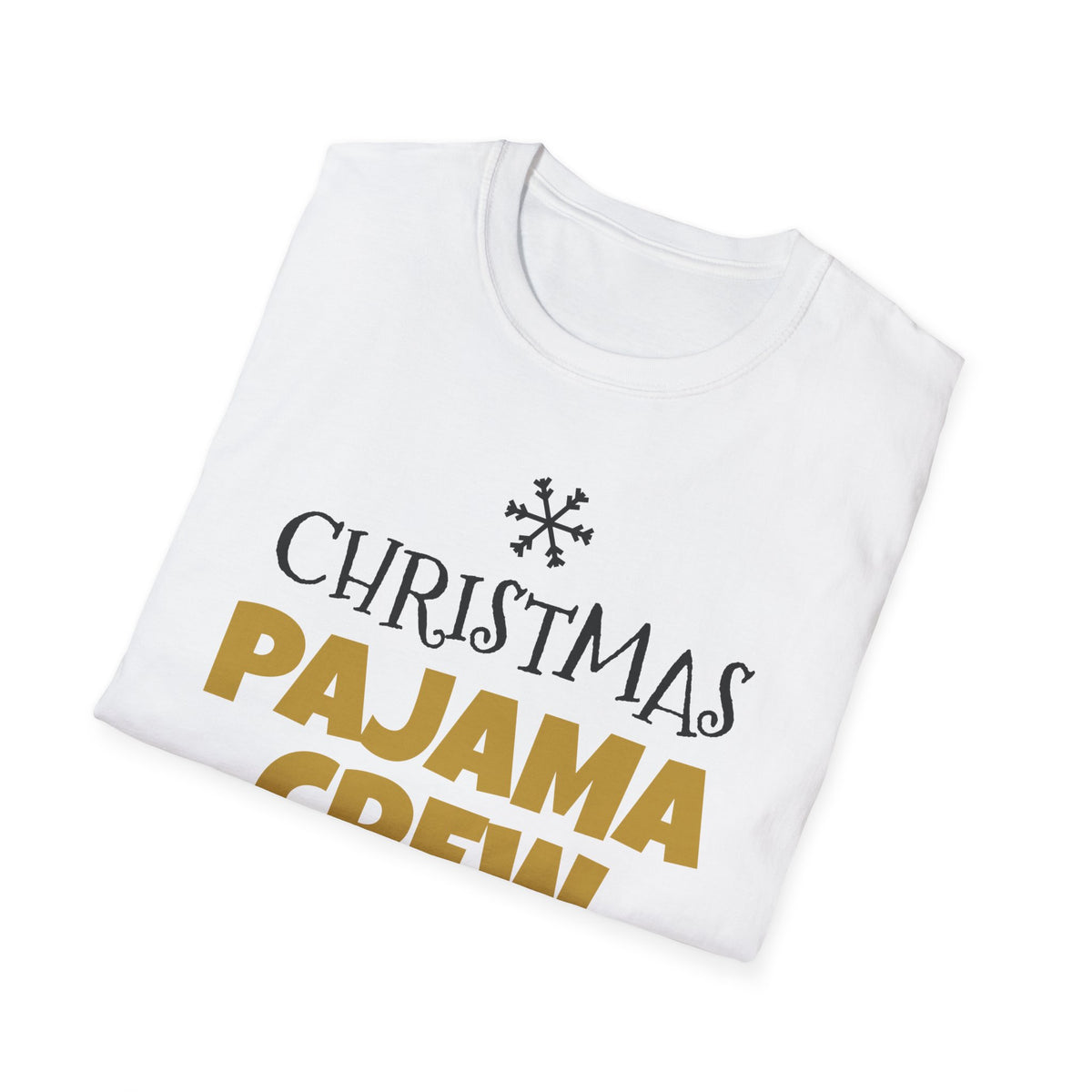 Christmas Pajama Crew T-Shirt Family Matching Holiday Group Photo Gift Tee – Gifted Porch