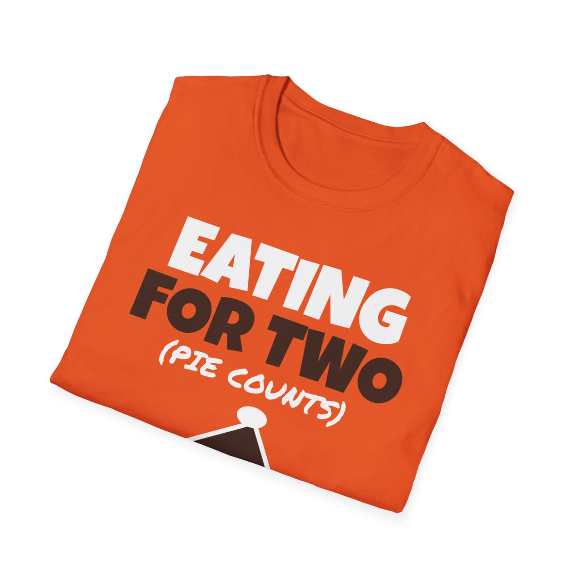 Eating For Two Pie Counts Thanksgiving Pregnancy T-Shirt – Gifted Porch, view 18