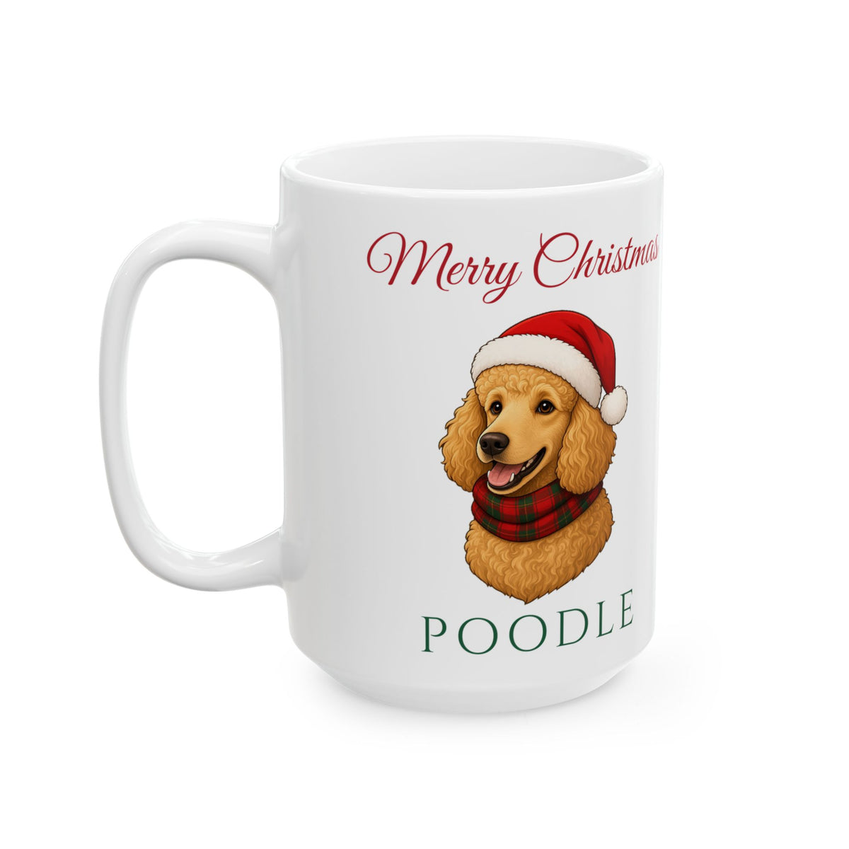 Poodle Dog Christmas Mug – Gifted Porch, view 7