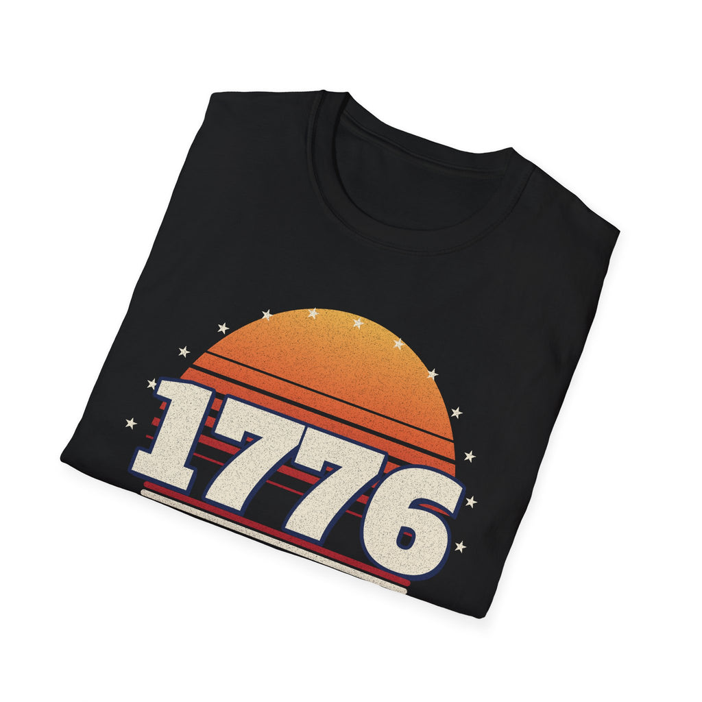 Retro 1776 Sunset Tee – patriotic gift, photo 6