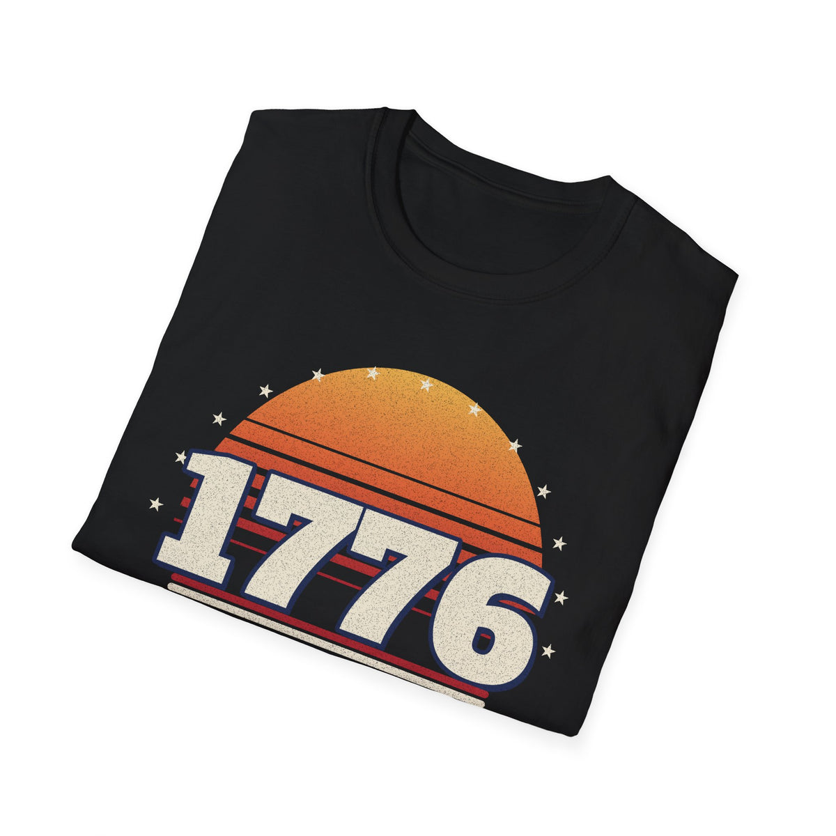 Retro 1776 Sunset Tee – patriotic gift, photo 6