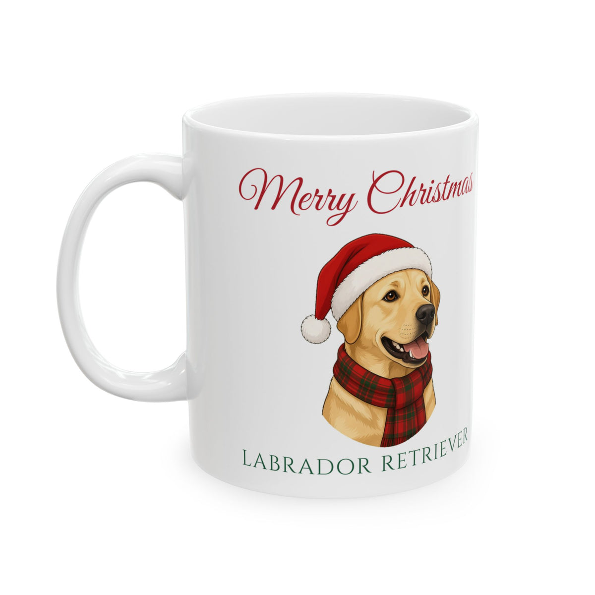 Labrador Retriever Dog Christmas Mug – Gifted Porch, view 1