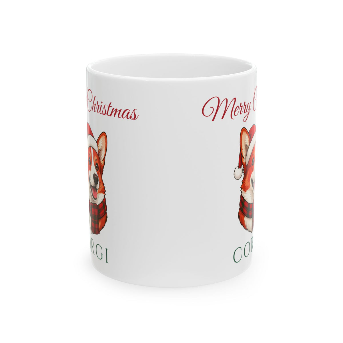 Corgi Dog Christmas Mug – Gifted Porch, view 2
