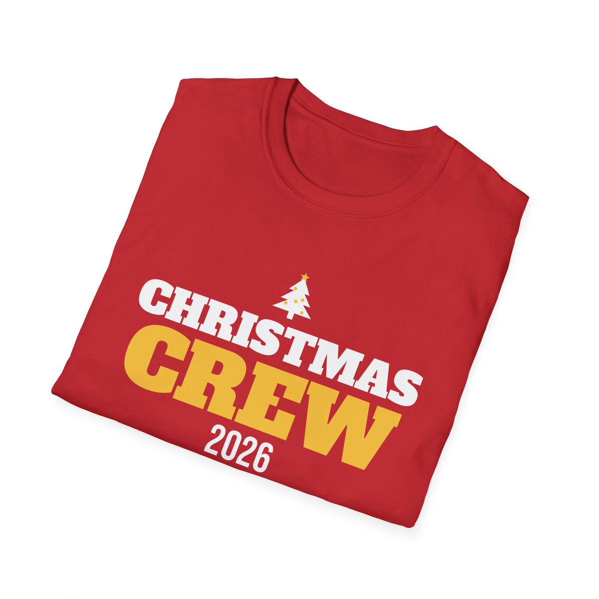 Christmas Crew 2026 Family Matching T-Shirt Holiday Group Photo Tee – Gifted Porch
