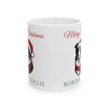 Border Collie Dog Christmas Mug – Gifted Porch, view 2