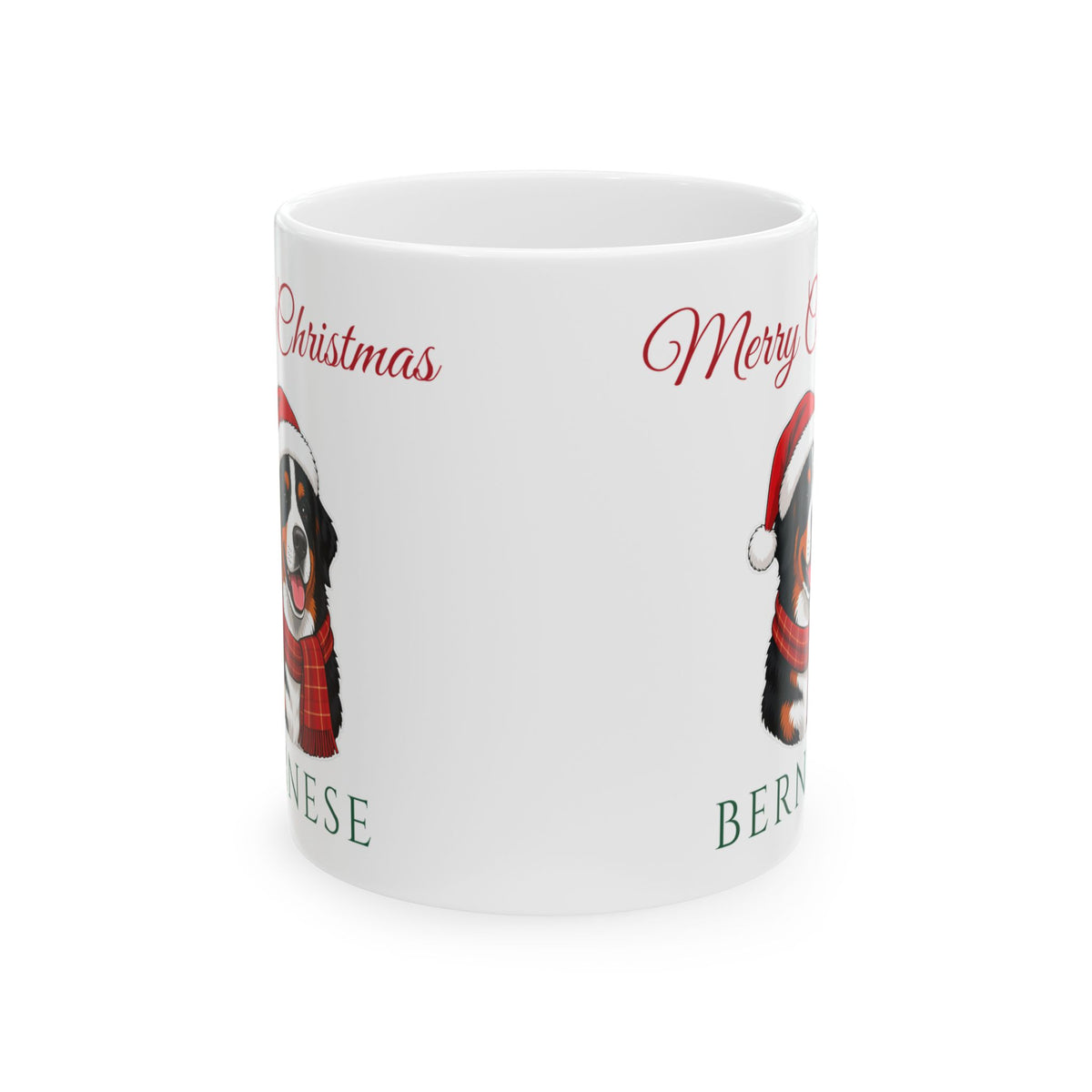 Bernese Mountain Dog Dog Christmas Mug
