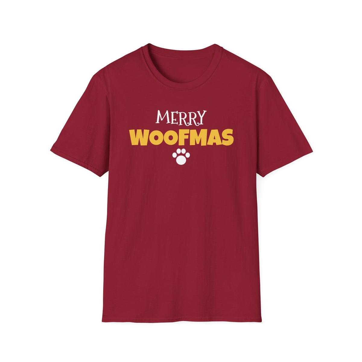 Merry Woofmas Funny Dog Christmas T-Shirt Dog Mom Dog Dad Holiday Gift Tee – Gifted Porch