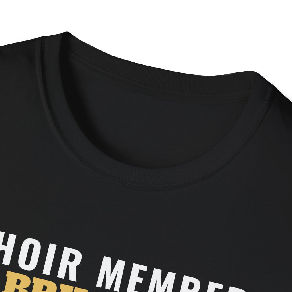 Choir Member I Bring The Volume Funny Church Choir T-Shirt – Gifted Porch, view 7