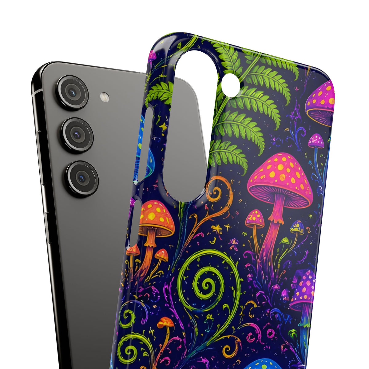 Trippy Mushroom Abstract Phone Case