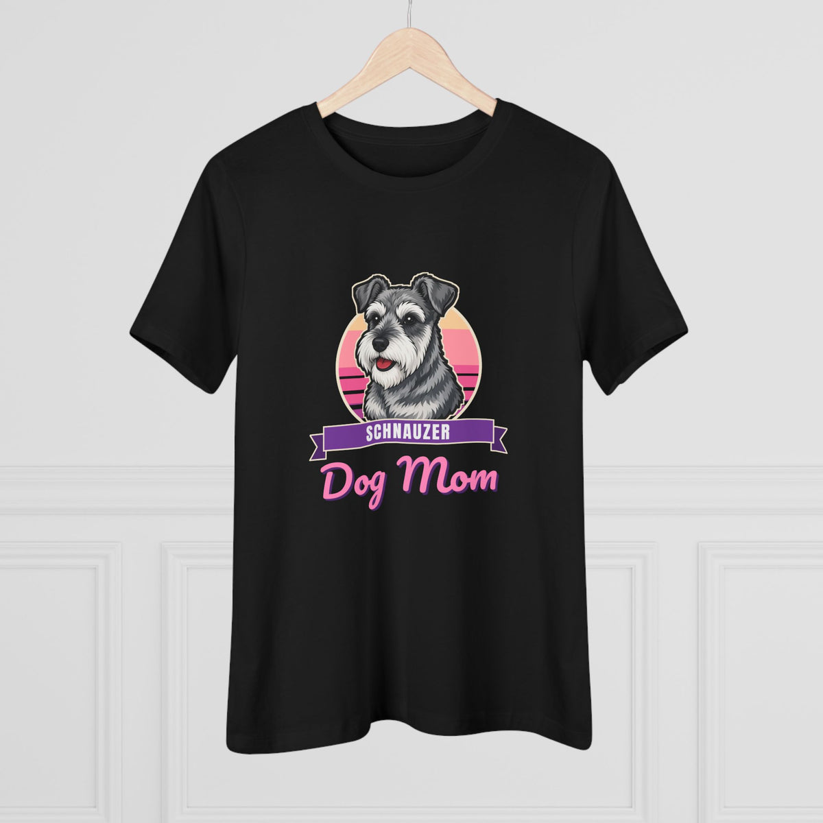 Miniature Schnauzer Dog Mom Women's Tee