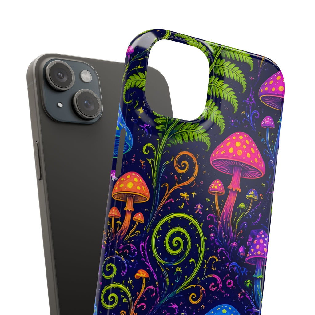 Trippy Mushroom Abstract Phone Case