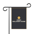 Cookie Delivery Zone Garden Flag