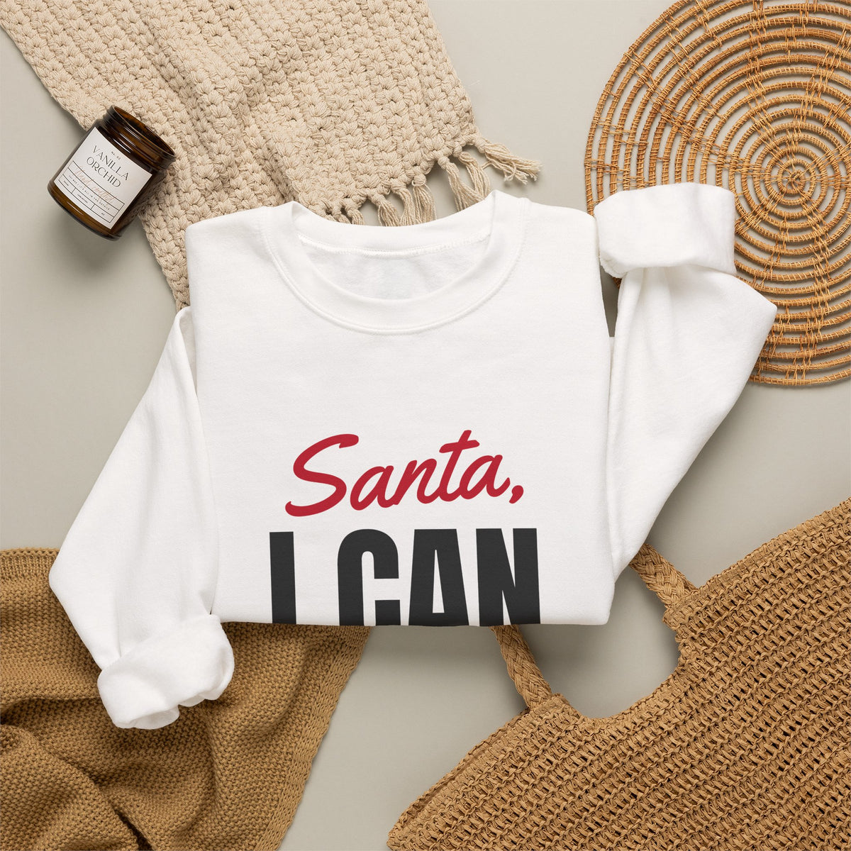 Santa I Can Explain Christmas Sweatshirt