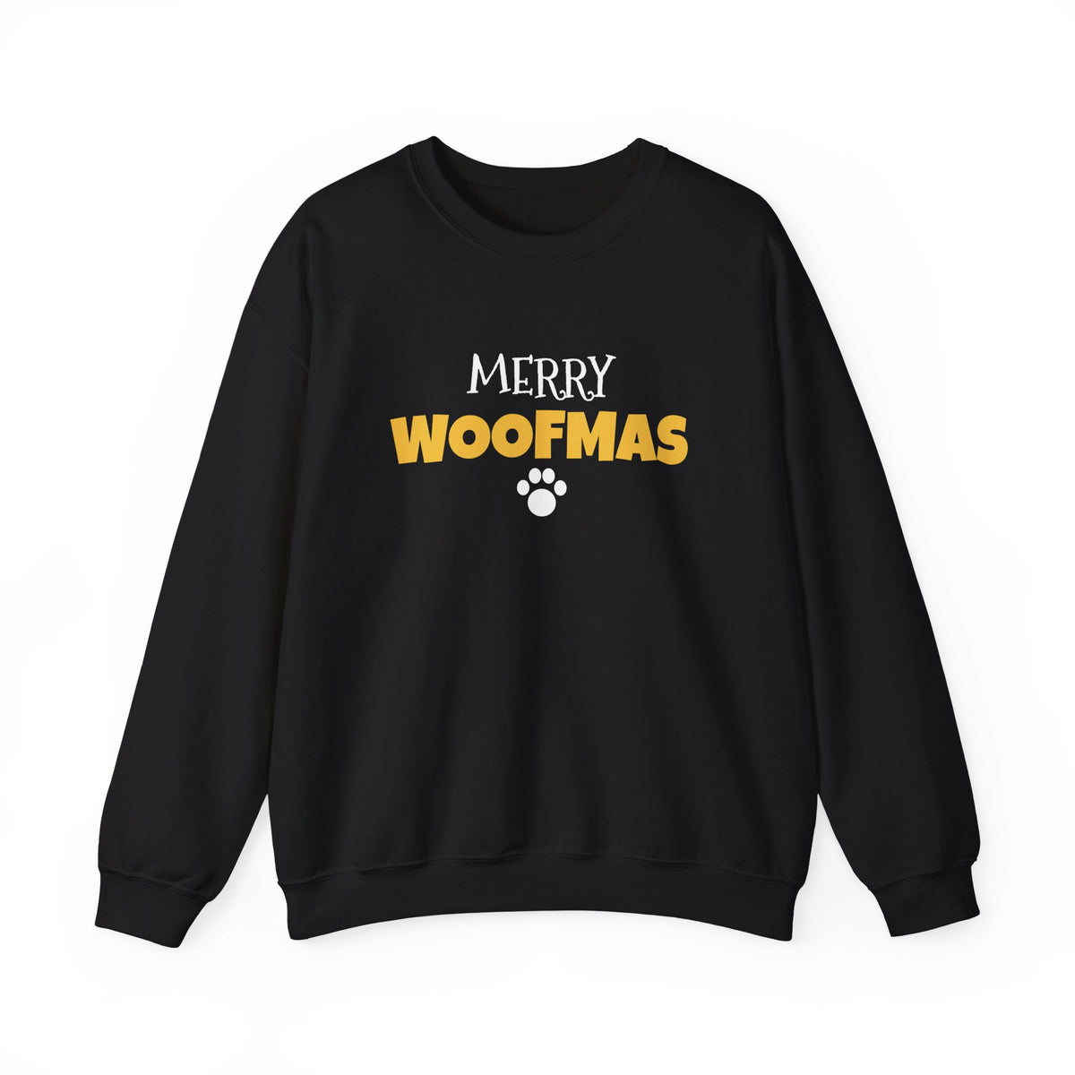 Merry Woofmas Dog Christmas Sweatshirt