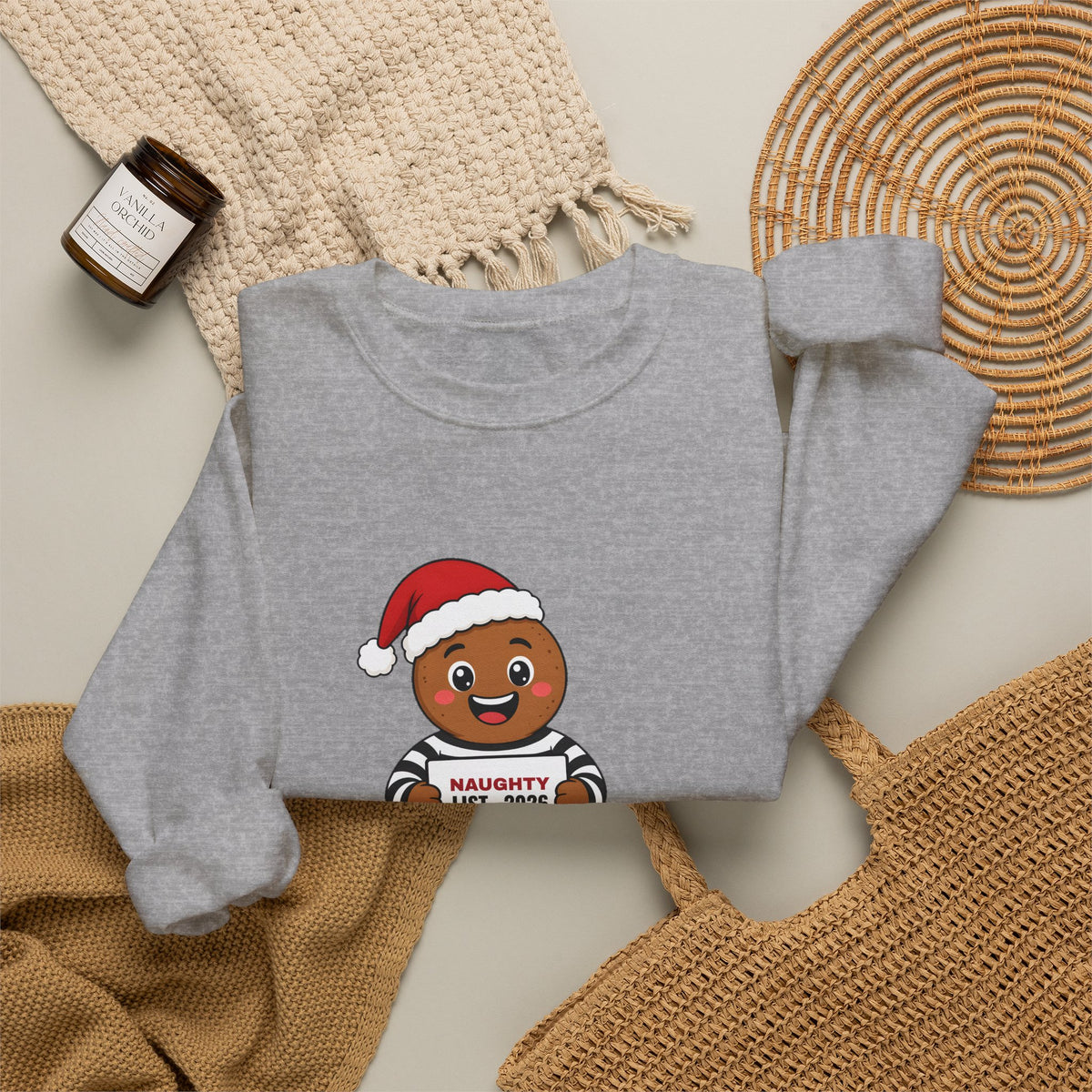 Naughty List Lockup Christmas Sweatshirt